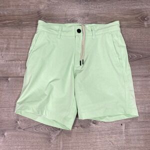 FreePlanet Shorts Womens XS Mint Everyday Drawstring Stretch Short Pockets
